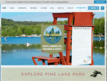 Tablet Screenshot of pinelakepark.com